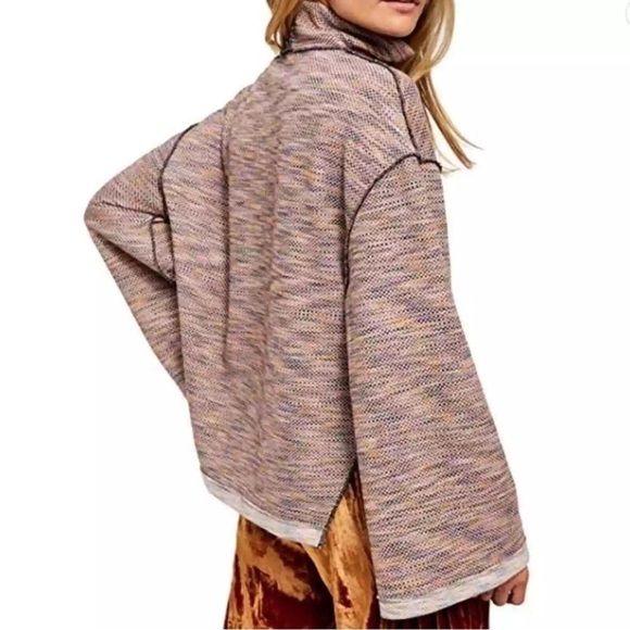 Free People Sunny Day Turtleneck Top Small - Picture 2 of 7